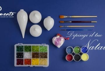 Dipinti il tuo Natale_2 Seminario di pittura su porcellana per decorare addobbi natalizi su porcellana con i lustri